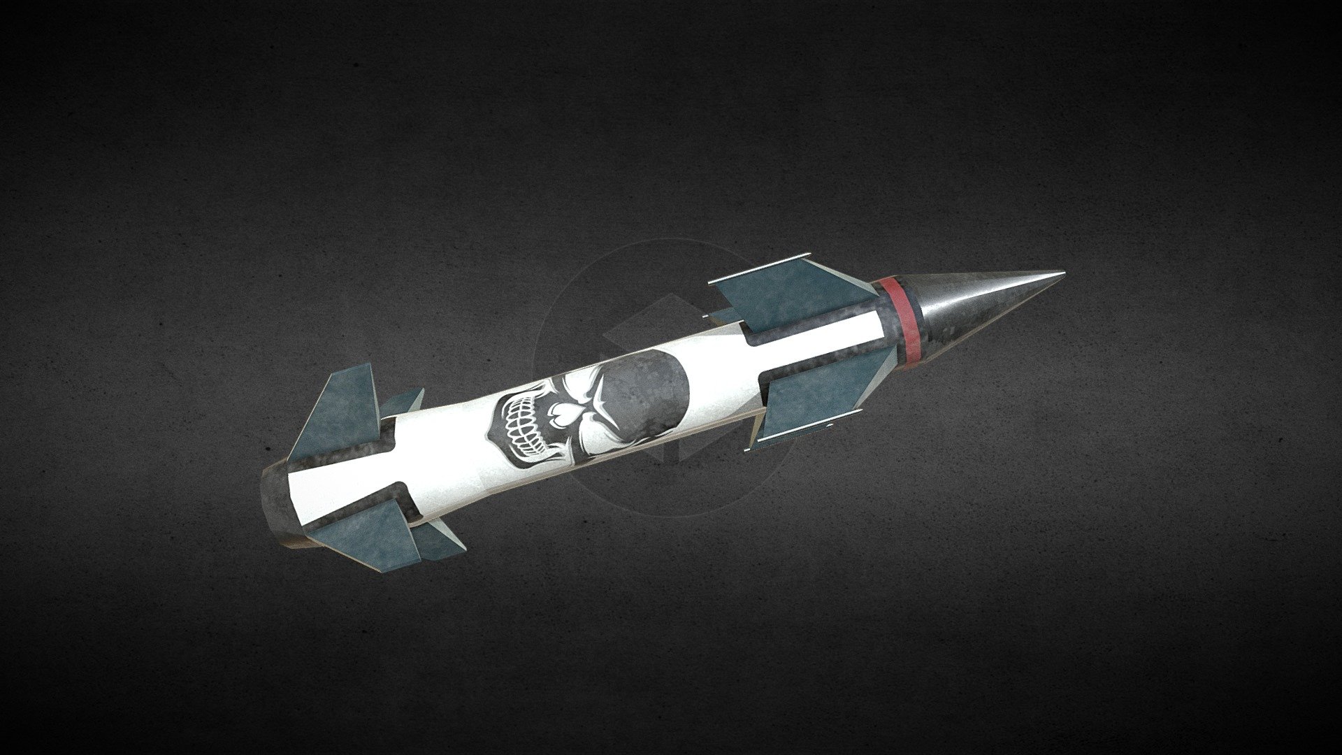 Missile Game Asset