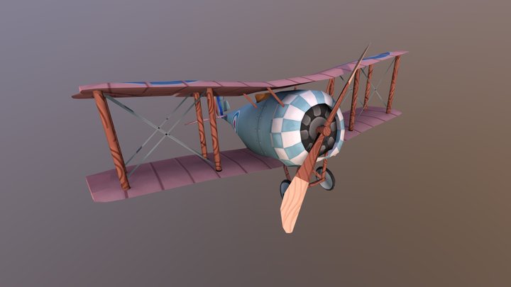 Sopwith Snipe | The Flying Circus 3D Model