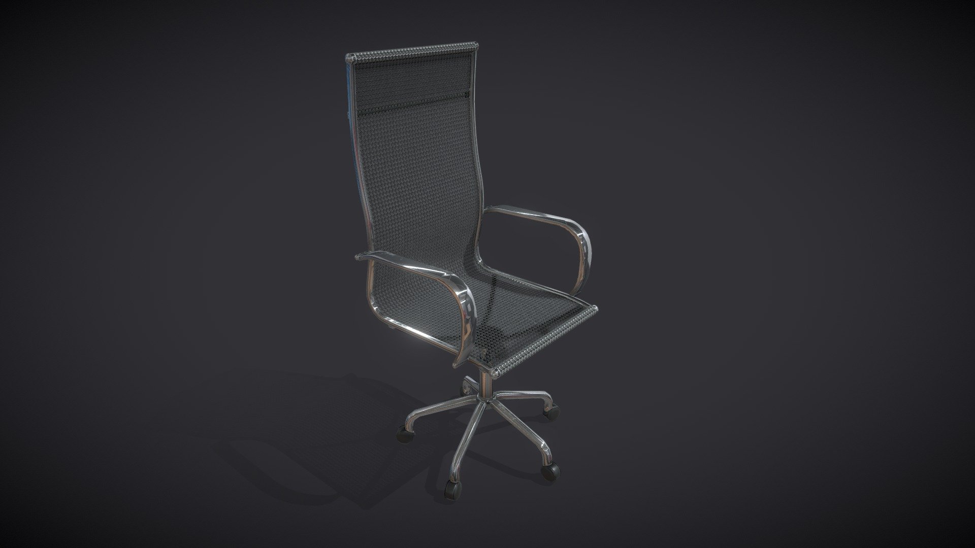 Office Chair Buy Royalty Free 3D model by StellarX [645798a