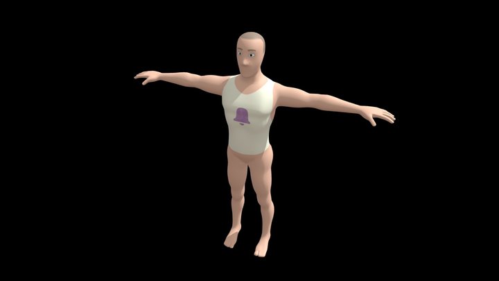 Tacobell Guy 3D Model