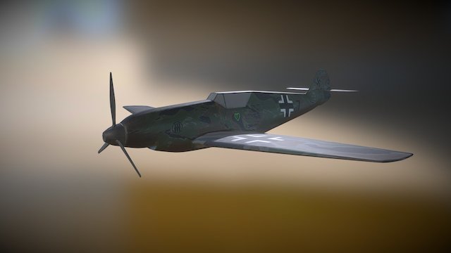 BF-109 3D Model