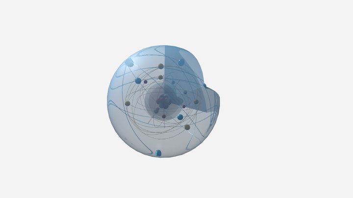 atom 3D Model