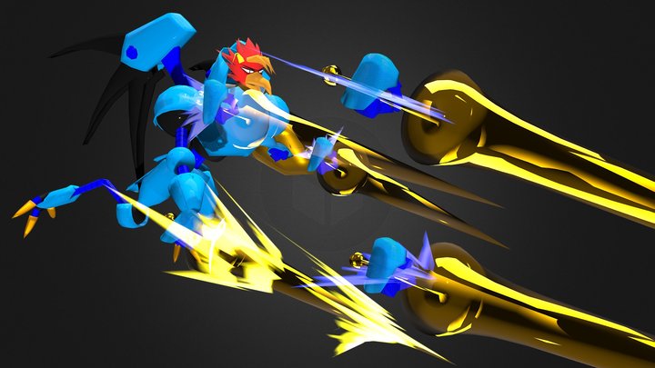 Merco, Mischief Makers 64 3D Model