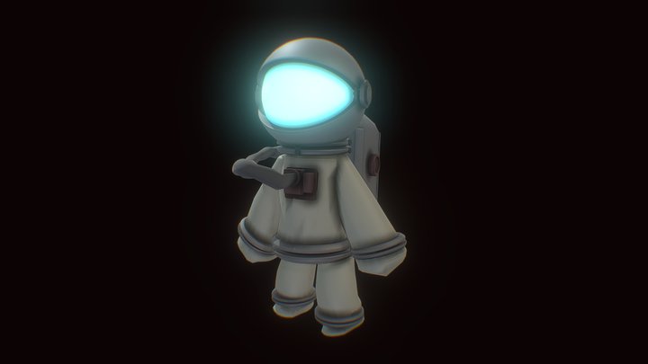 Stylized spaceman – Free 3D Model STL