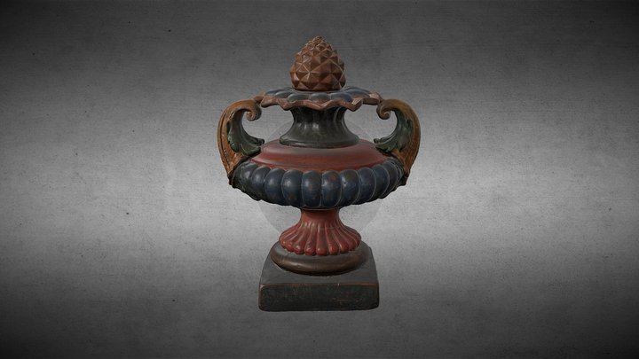 Decorative vase - Díszedény 3D Model