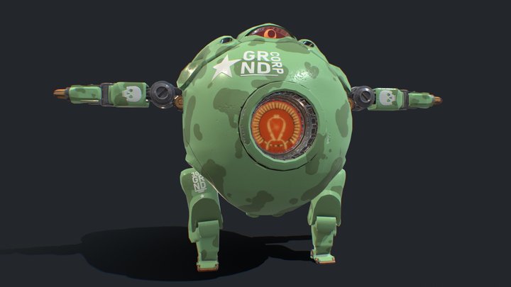 robot 3D Model