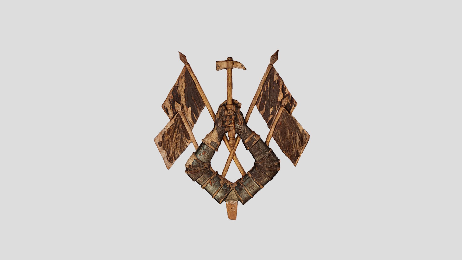 Pehr Stålhammar funerary coat of arms top.