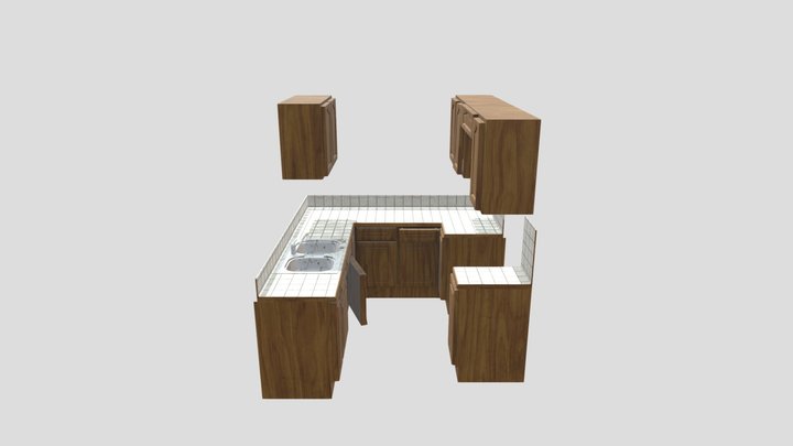 Kitchen Model 3D Model