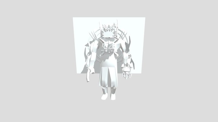 Watchman of doom low poly – Modèle 3D gratuit STL