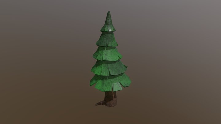 Krita Tree 3D Model