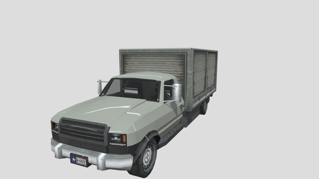 delivery truck (burnout 3)
