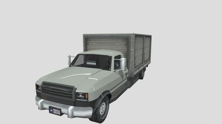 delivery truck (burnout 3) – Modelo 3D gratuito STL