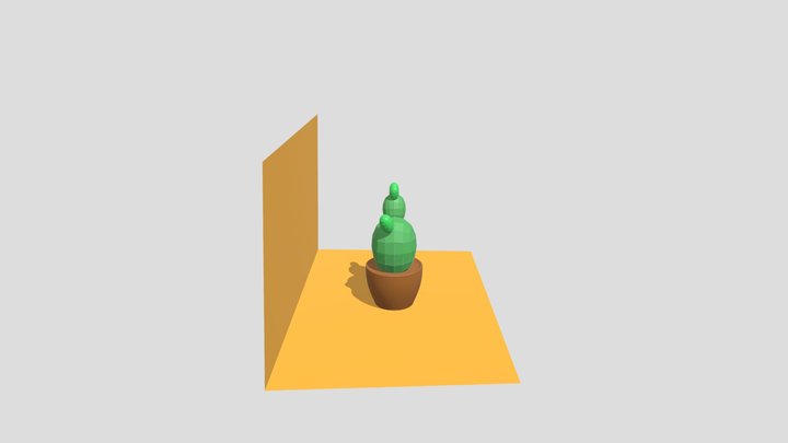 Cactus 3D Model