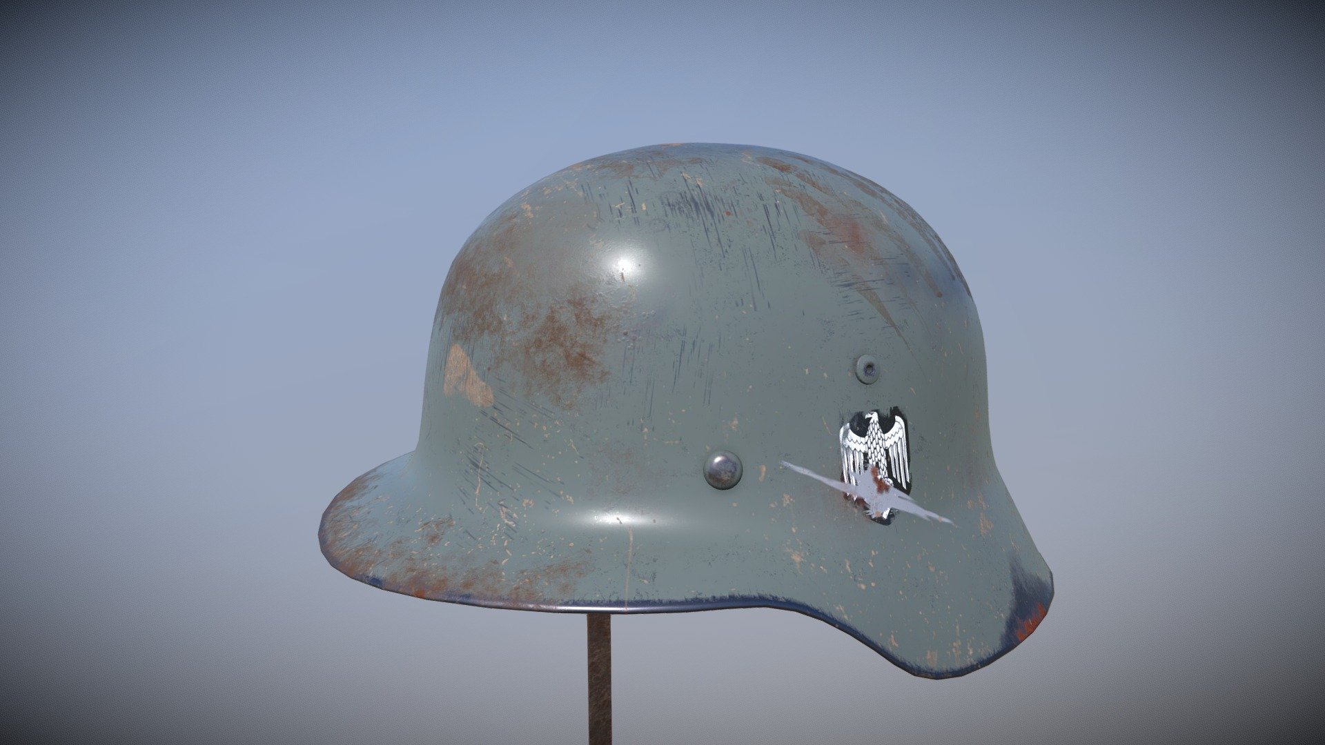 Used M42 Helmet (Stahlhelm)