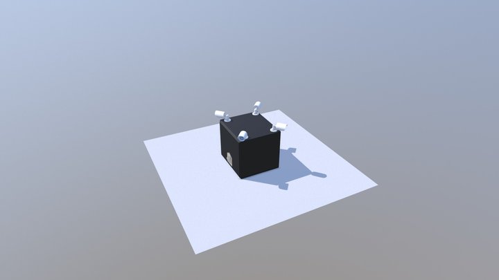 Owl Cube - Oasis Technology 3D Model