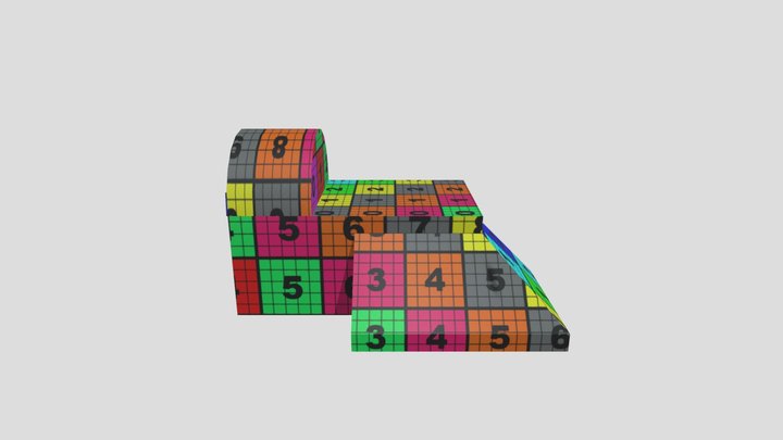 UV model 3D Model