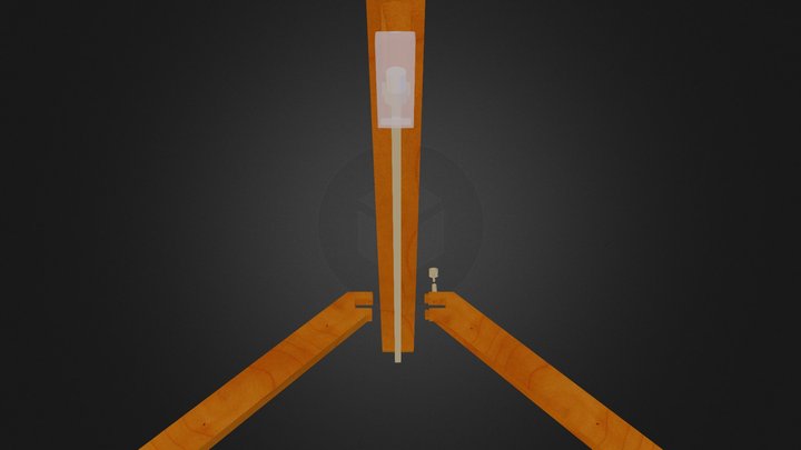 Lamp Exploded 3D Model