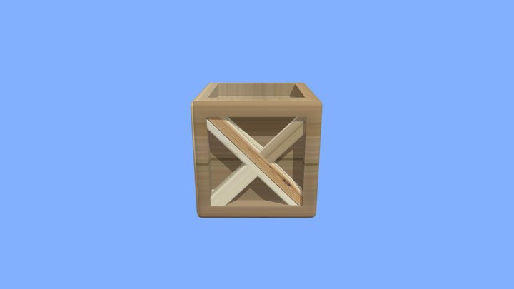 Free Low Poly Crate