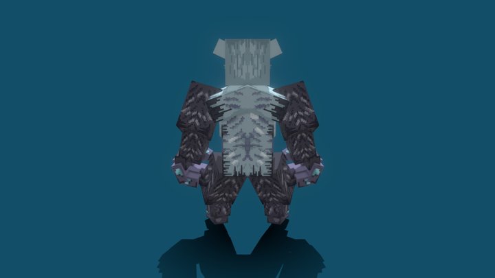 Fighter Panda 3D Model