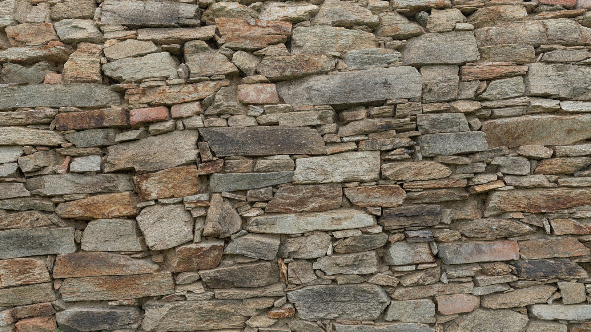Ruin stone wall - 3D model by 333DDD (@333DDD-oficial) [6465fd1 ...