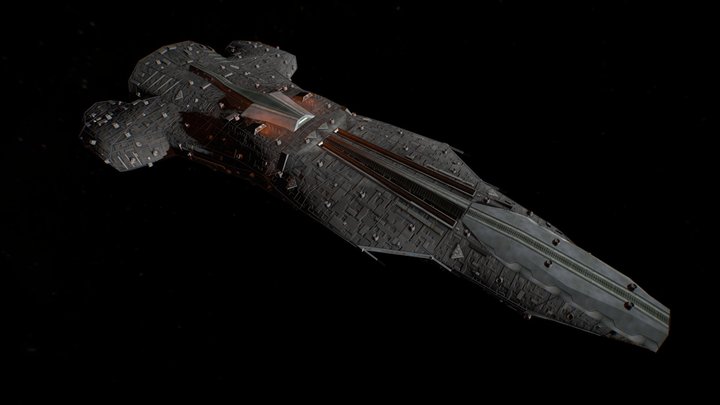Dreadnought 3D Model
