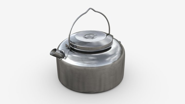 Campsite 1L hiking kettle 3D Model