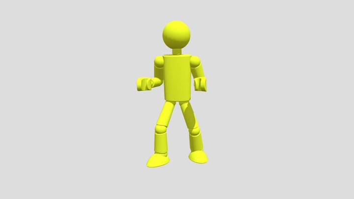Project playtime Player 3D Model