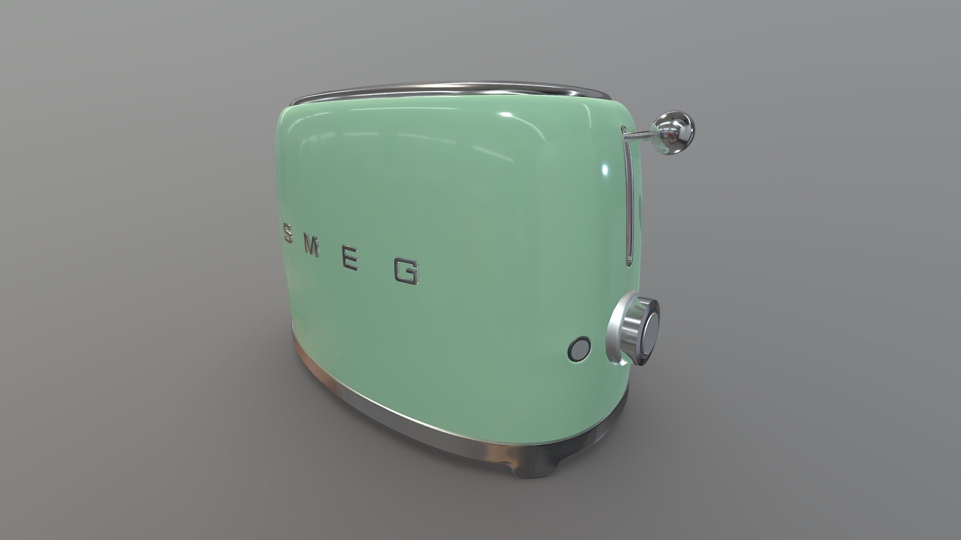 SMEG 50s Retro Style Toaster 3d model