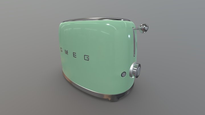 Smeg Toaster 3D Model