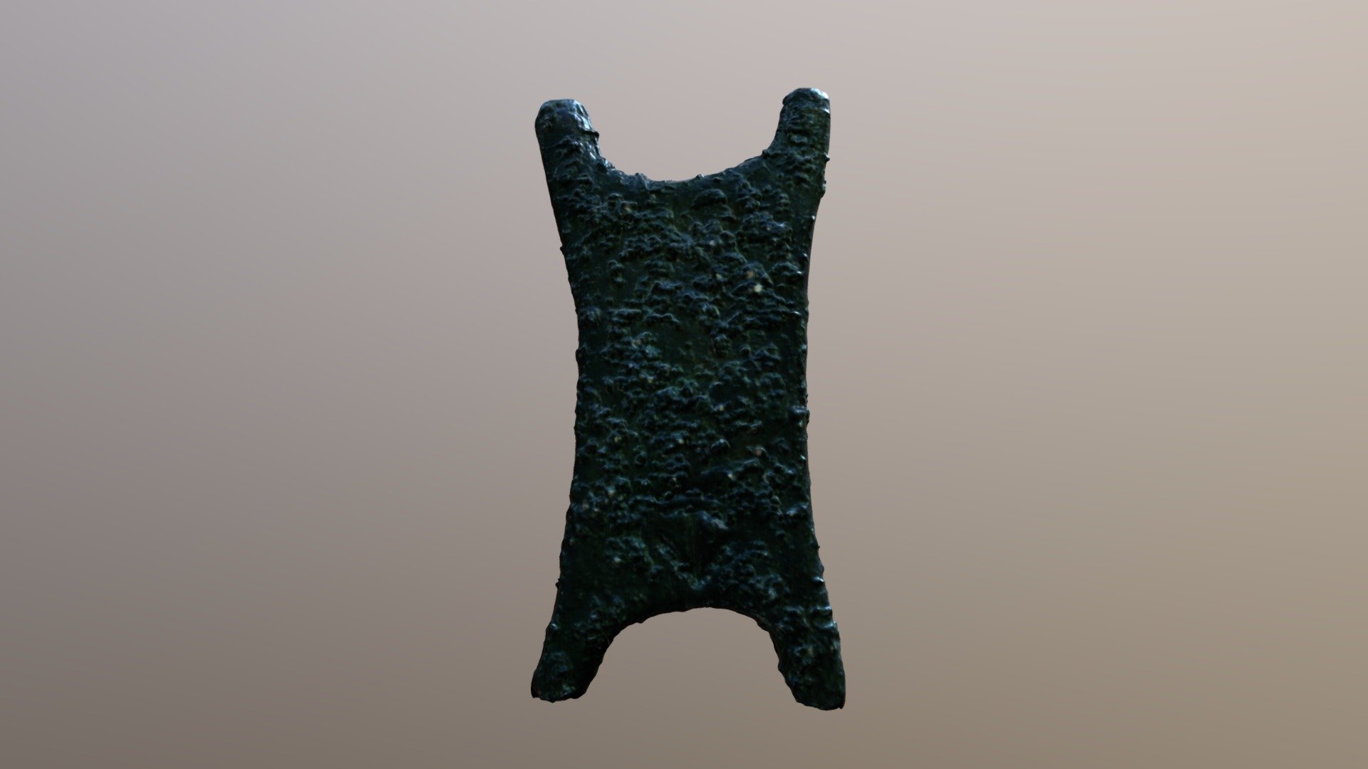 Uluburun Shipwreck Oxhide ingot 3D model by Arqueología y Didáctica Start Up Unizar