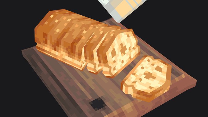 Bread model 3D Model