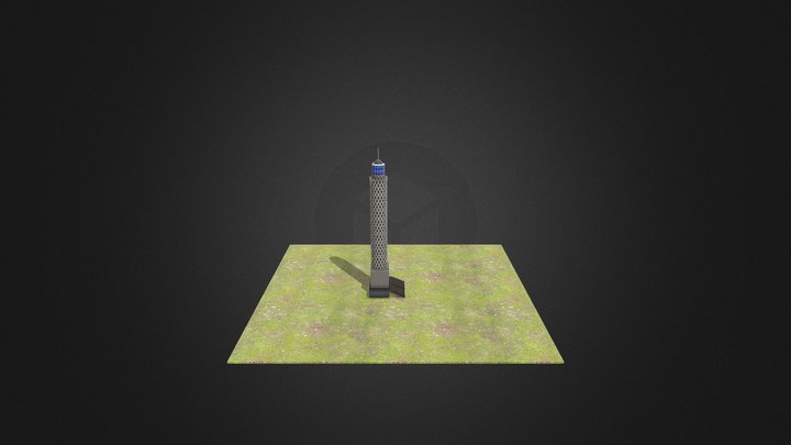 Cairo Tower 3D Model
