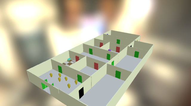 Map Design 3D Model