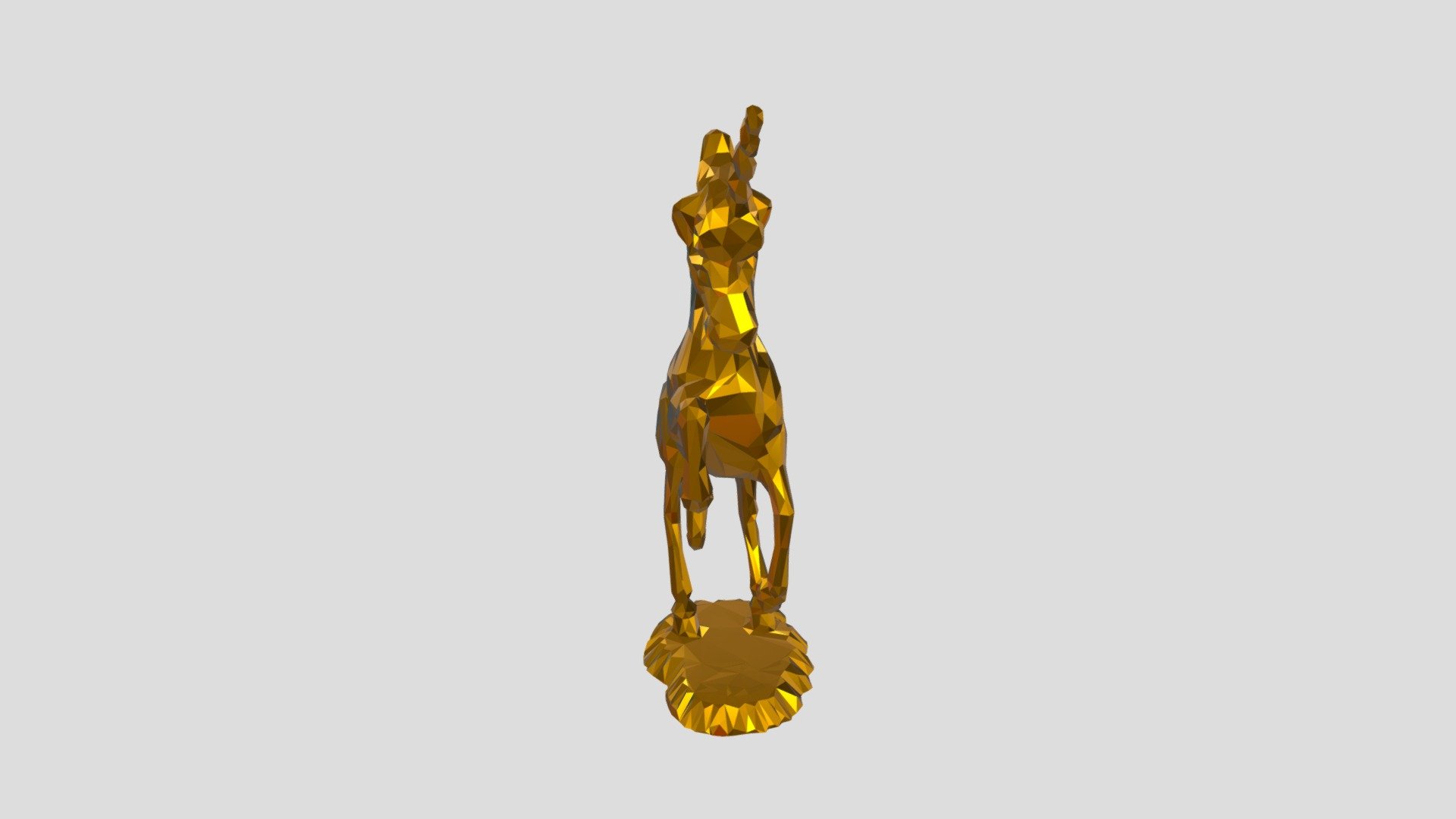 Unicorn Gold Rearing AR Edition