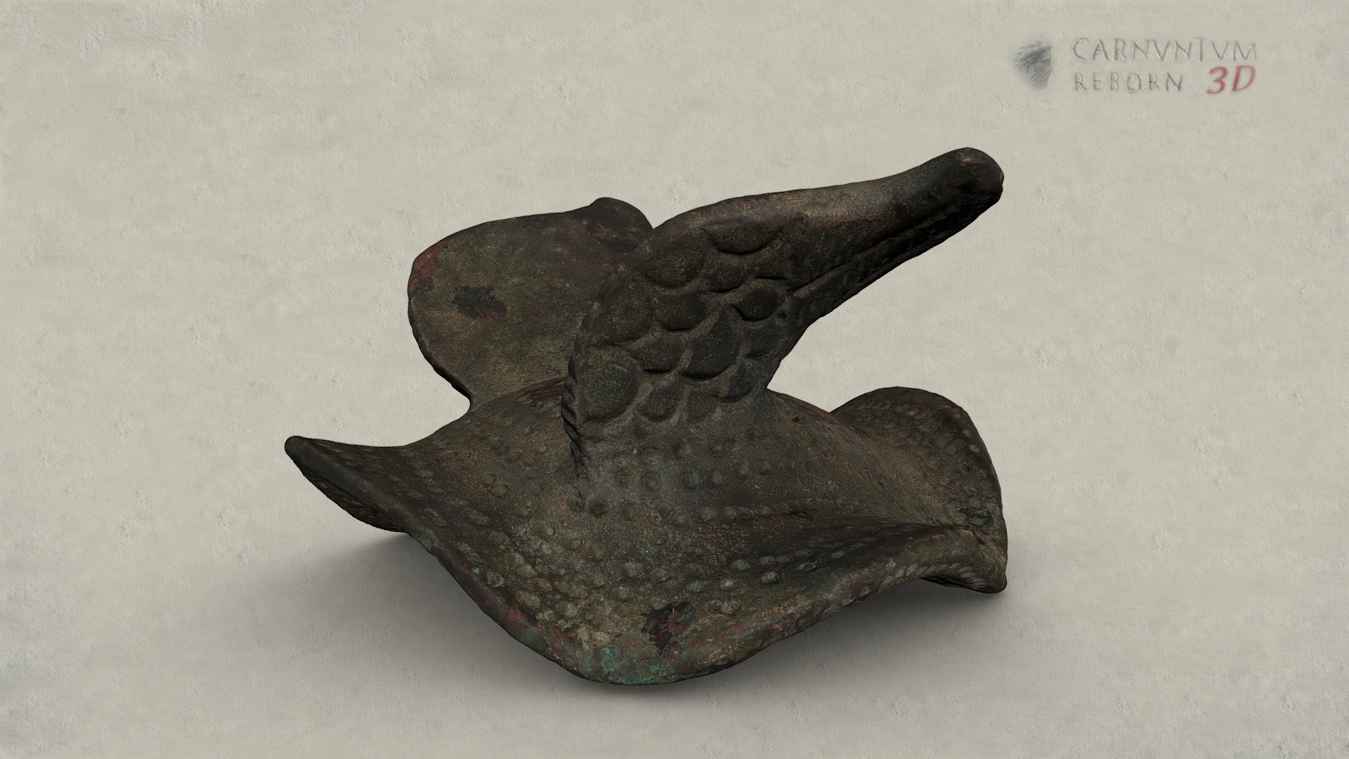 Geflügelter Hut — Sketchfab embed 3D viewer