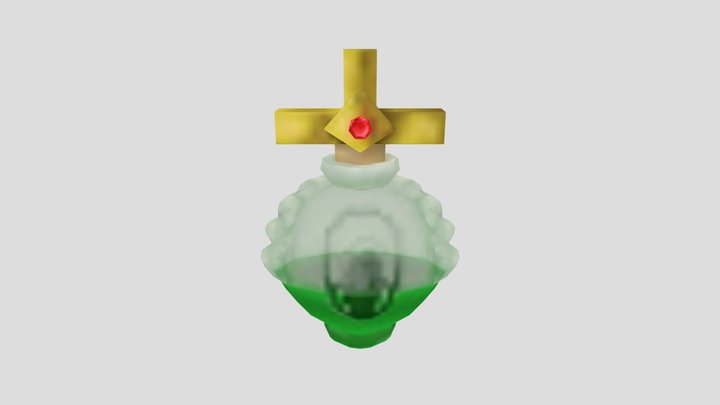 Holy Healing Tonic 3D Model