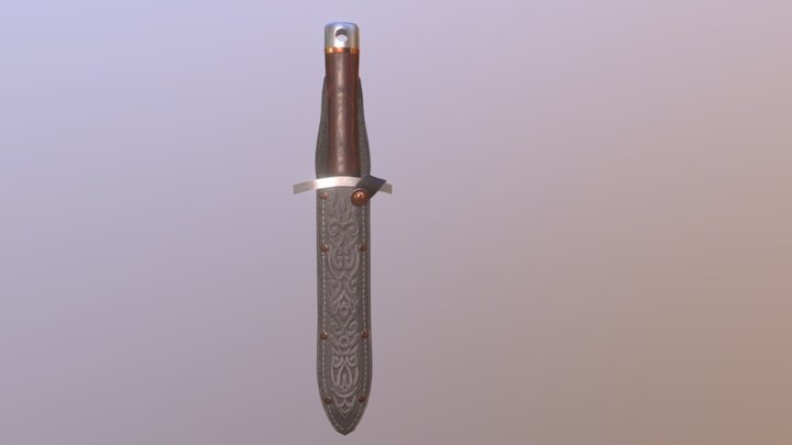 One day prop: dagger 3D Model