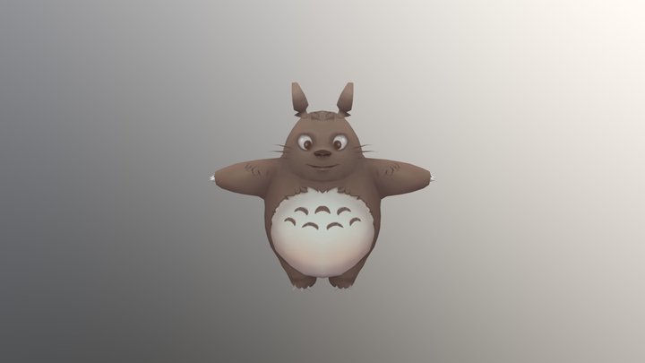 Totoro GEO 3D Model