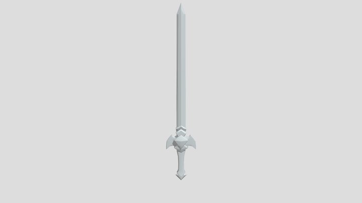Basic Sword 3D Model