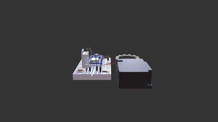 CityAIR Standard version with LED ring 3D Model