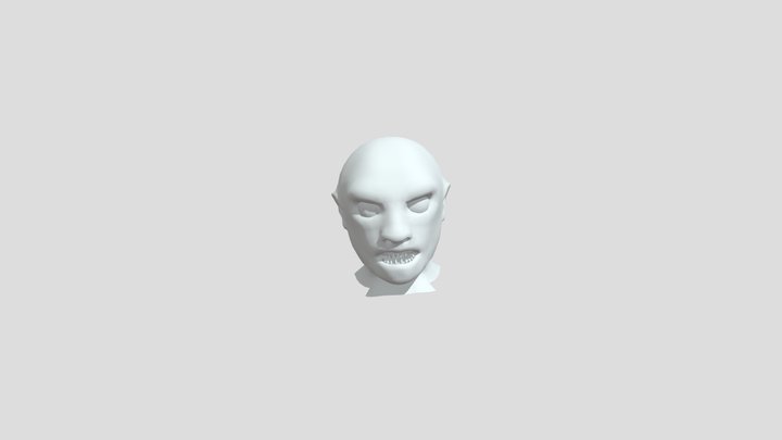 Animação facial de monstro 3D Model