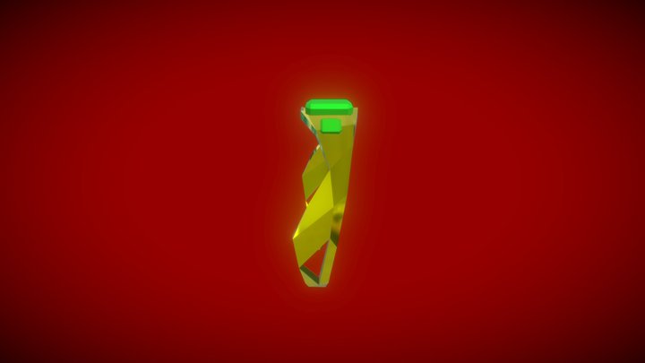 emerald ring model 3D Model