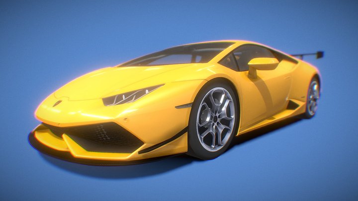 Lamborghini Huracan LP 610-4 3D Model