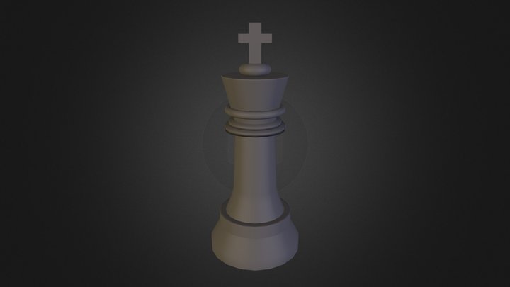 Chess Piece 3D Model