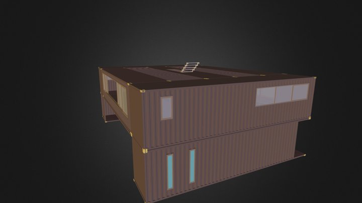 poll_house_2014_kontainer_etagi_1 3D Model