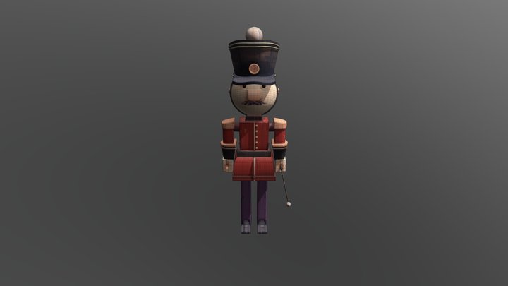 Soilder 3D Model