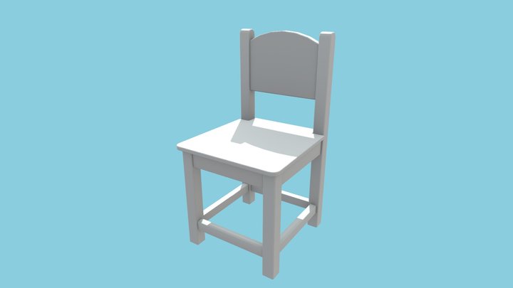 KidsChair 3D Model