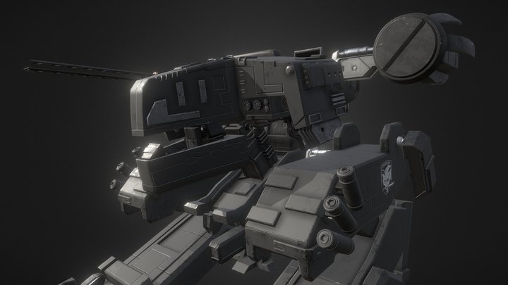 Metal Gear Rex - "Stealth" Model 3D Model