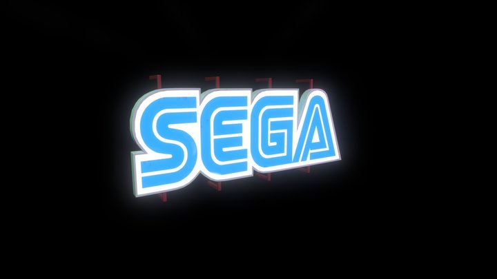 SEGA  billboard 3D Model