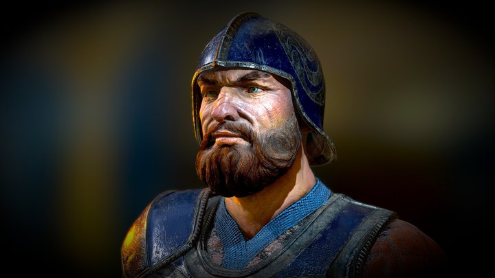warrior 3D Model